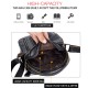 Bullcaptain Genuine Leather Business Messenger Bag Vintage Mini Shoulder Bag Crossbody Bag For Men