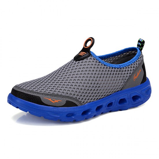 Lightweight Hollow Out Casual Sport Shoes In Mesh
