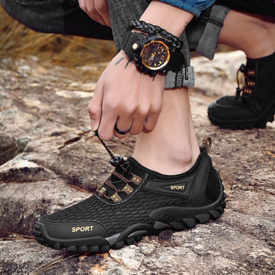 Lightweight Breathable Mesh Outdoor Hiking Sneakers