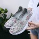Hand Woven Breathable Summer Flats Casual Shoes