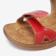 Women Adjustable Hook Loop Soft Sole Large Size Open Toe Casual Daily Summer Beach Wedge Sandals