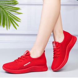 Women Breathable Lace Up Lightweight Casual Sport Shoes