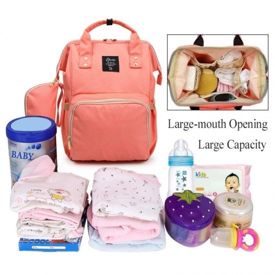 Multi-function Mother Mama Baby Feeding Water Bottle Nursing Bag Diaper Waterproof Bag Stroller Backpack Computer Bag for Women Mom Outdoor Travel