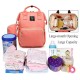 Multi-function Mother Mama Baby Feeding Water Bottle Nursing Bag Diaper Waterproof Bag Stroller Backpack Computer Bag for Women Mom Outdoor Travel