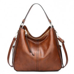 Women Large Capacity Handbag PU Leather Tote Bag Hnadbag