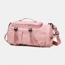 Women Travel Waterproof Shoe Position Large Capacity Multi-pocket Backpack Multi-carry Shoulder Bag
